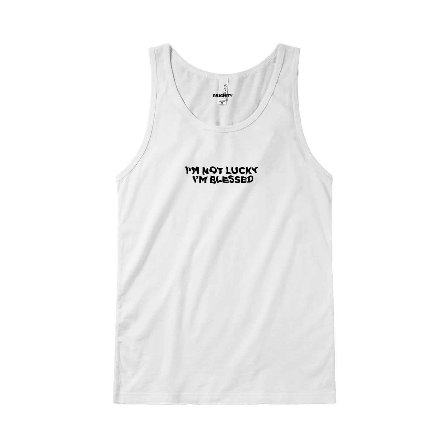 I'M NOT LUCKY, I'M BLESSED - TANK TOP