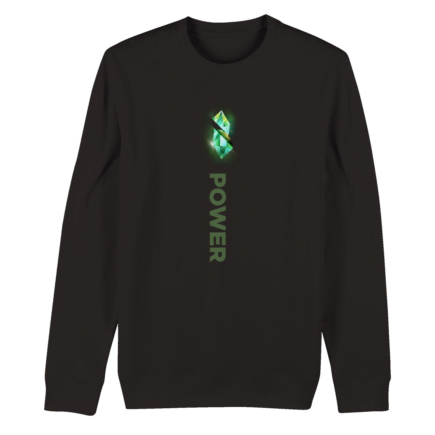 POWER & SPIRIT - Organic Unisex Crewneck Sweatshirt