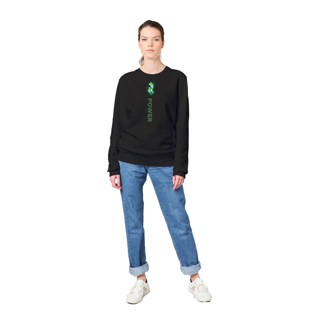 POWER &amp; SPIRIT - Sweat-shirt ras du cou unisexe bio
